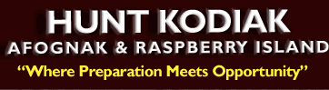Hunt Kodiak, Afognak & Raspberry Island